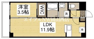 willDo岡山駅西口の物件間取画像